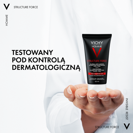 Vichy Homme Structure Force Krem przeciwzmarszczkowy wzmacniający, 50ml
