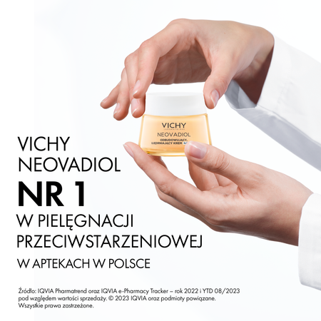 VICHY NEOVADIOL PERI-MENOPAUSE Ujędrniający Krem na dzień skóra normalna, 50 ml (DATA WAŻNOŚCI 11/2025)