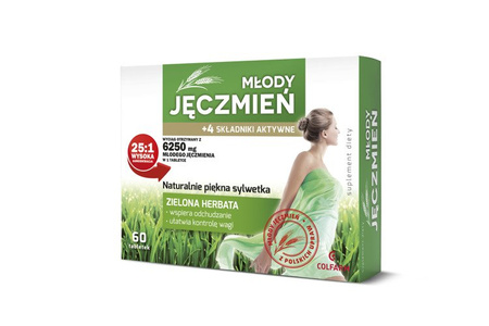 Młody jęczmień, 60 tabletek