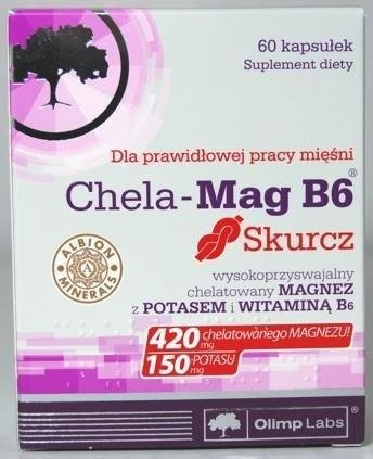 Olimp Chela-Mag B6 Skurcz kaps. 60kaps.(bl