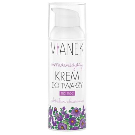 VIANEK Wzmacniający krem do twarzy na noc, 50 ml