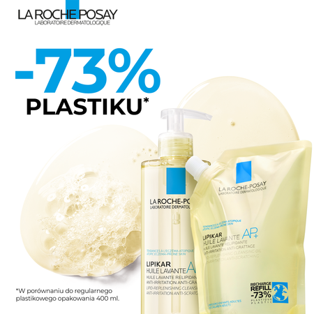 LA ROCHE-POSAY LIPIKAR Cleansing Oil AP Olejek pod prysznic REFILL, 400 ml