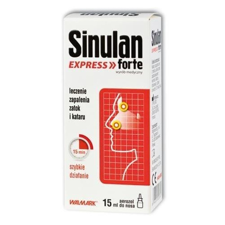 Sinulan Express Forte aerozol do nosa, 15ml