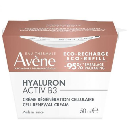AVENE HYALURON ACTIV B3 Krem odbudowujący komórki- uzupełnienie, 50ml