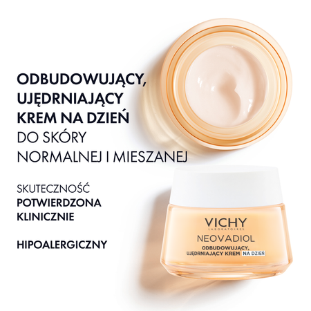VICHY NEOVADIOL PERI-MENOPAUSE Ujędrniający Krem na dzień skóra normalna, 50 ml (DATA WAŻNOŚCI 11/2025)