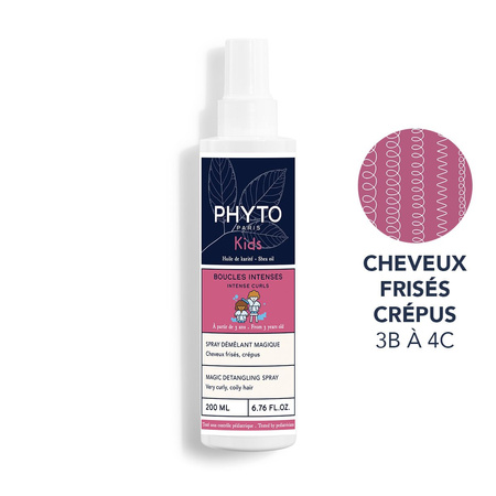 Phyto Kids Intense Curls Magiczny spray ułatwiający rozczesywanie, 200ml