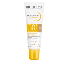 Bioderma Photoderm Aquafluide SPF 50+ CIEMNY, 40ml │Data ważności 03/2026 │