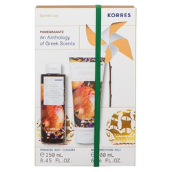 Korres Pomegranate Grove Zestaw mleczko i żel pod prysznic, 200ml+250ml