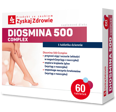 Zyskaj Zdrowie Diosmina 500, 60 tabletek