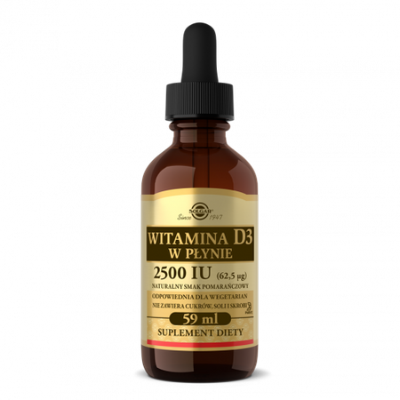 SOLGAR Witamina D3 w płynie 0,125 mg/ml, 59ml