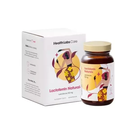 Health Labs Care Lactoferrin Natural+, 30 kapsułek