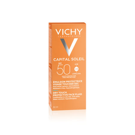 VICHY Capital Soleil matujący KREM do TWARZY SPF50+, 50 ml,