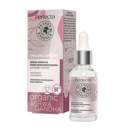 Perfecta Organic Nature – Serum-kuracja przeciwzmarszczkowa na dzień i na noc, 30 ml