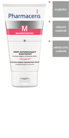 PHARMACERIS M FOLIACTI Krem przeciw rozstępom, 150ml