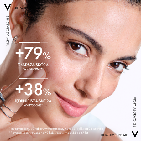 VICHY LIFTACTIV Przeciwzmarszkowy krem ujędrniający z kwasem hialuronowym na noc, 50ml