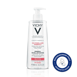 VICHY PURETÉ THERMALE .Mineralny Płyn Micelarny dla skóry wrażliwej, 400 ml
