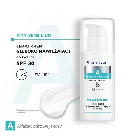 Pharmaceris A Vita-Sensilium Krem nawilżający SPF 30, 50ml