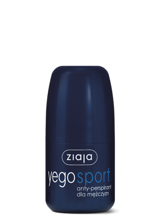 ZIAJA YEGO anty-perspirant sport dla mężczyzn SPORT, 60ml