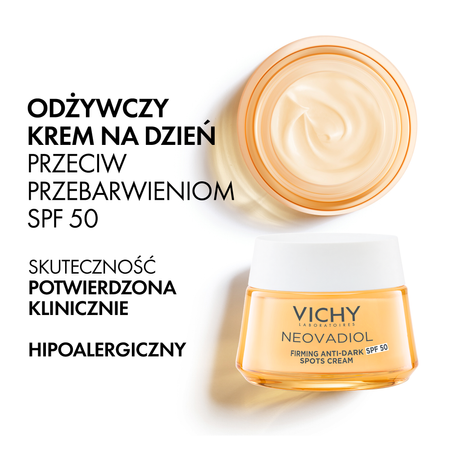 VICHY NEOVADIOL MAGISTRAL Odżywczy Krem na dzień przeciw przebarwieniom SPF50 ,50 ml