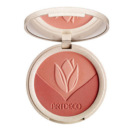 ARTDECO GREEN COTURE TRÓJKOLOROWY RÓZ DO POLICZKÓW 3 Peach Perfect,  9g