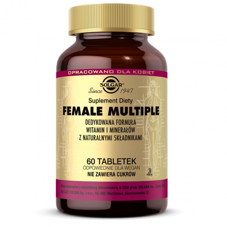 SOLGAR Female Multiple, 60 tabletek