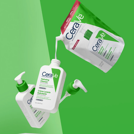 CeraVe Nawilżająca emulsja do mycia twarzy REFILL, 473 ml