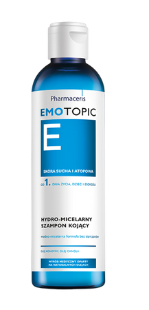 Pharmaceris EMOTOPIC  Hydro-miceralny Szampon Kojący, 250 ml