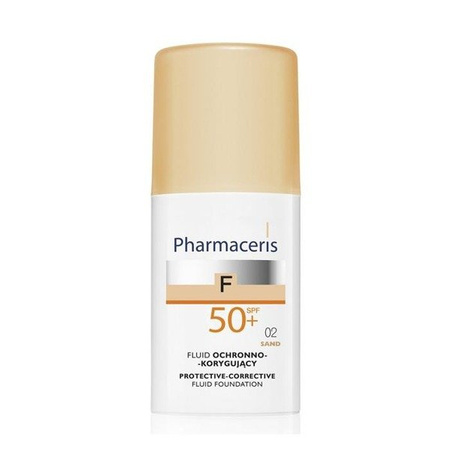 PHARMACERIS F Fluid korygujący 02 SAND- SPF50+,30ml