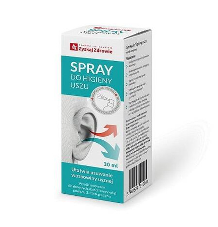 Zyskaj Zdrowie Spray do higieny uszu, 30ml