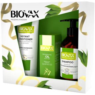 BIOVAX ZESTAW BAMBUS I AWOKADO (200 ml+200ml+15ml)