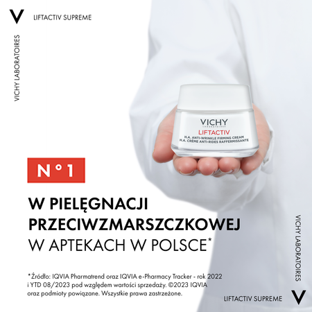 Vichy Liftactiv Krem pielęgnacja korygująca dzienne starzenie skóry do skóry normalnej i mieszanej, 50 ml