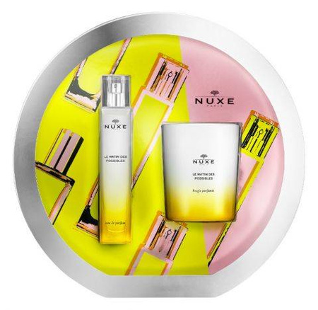 NUXE Zestaw Matin Possible ( Eaux de parfum Le Matin Possible 50 ml + Świeca 140g) 