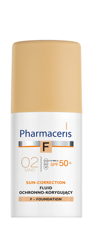 PHARMACERIS F Fluid korygujący 02 SAND- SPF50+,30ml