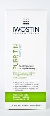 IWOSTIN PURRITIN REHYDRIN Nawilżający żel do mycia twarzy, 150ml