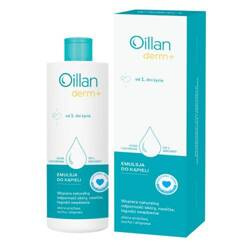 OILLAN DERM+ Emulsja do kąpieli, 400 ml