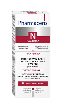 PHARMACERIS N OPTI-CAPILARIL Krem pod oczy, 15ml