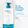 Oillan Baby Żel do kąpieli 3w1, 750ml