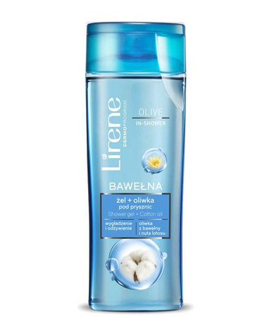 LIRENE BODY COLOUR Żel+Oliwka z bawełny, 250 ml