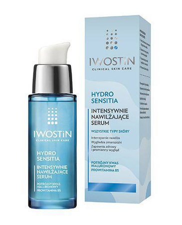 IWOSTIN HYDRO SENSITIA Intensywne Nawilżające Serum, 30ml