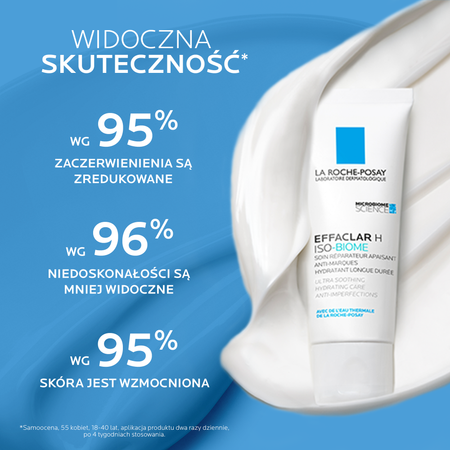 LA ROCHE-POSAY EFFACLAR H ISO-BIOME Krem nawilżający, 40ml
