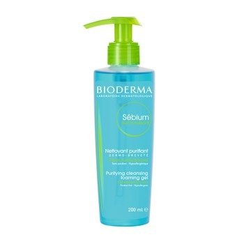 BIODERMA SEBIUM GEL MOUSSANT Antybakteryjny żel do mycia twarzy, 200 ml