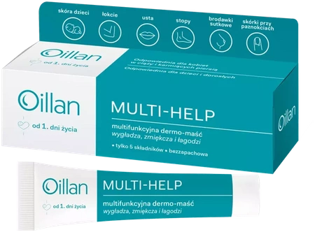 OILLAN MULTI-HELP Multifunkcyjna dermo-maść, 12 g