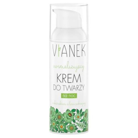 VIANEK Normalizujący krem do twarzy na noc, 50ml