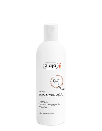 ZIAJA MED KURACJA WZMACNIAJĄCA Szampon przeciw wypadaniu włosów, 300ml