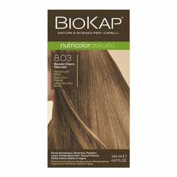 BIOKAP NUTRICOLOR DELICATO 8.03 Jasny Naturalny Blond,140m