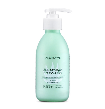 ALOESOVE Żel myjący do twarzy, 190 ml