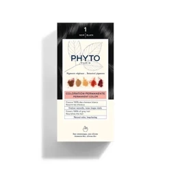 PHYTO COLOR No 1 Czarny - Farba do włosów, ( 50 ml+ 50 ml +12 ml)