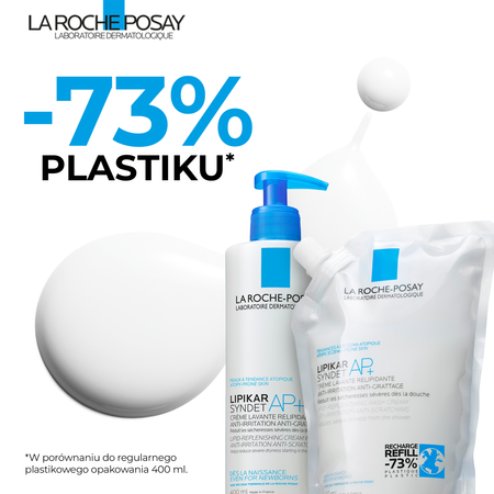 LA ROCHE-POSAY LIPIKAR SYNDET AP+ REFILL, 400 ml