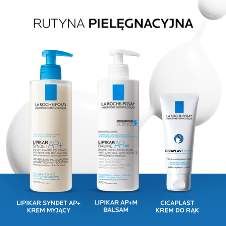 LA ROCHE-POSAY LIPIKAR SYNDET AP+ Krem myjący ,400ml
