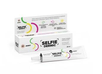 SELFIEDERMIC krem do twarzy kryjąco matujący jasny, 20ml